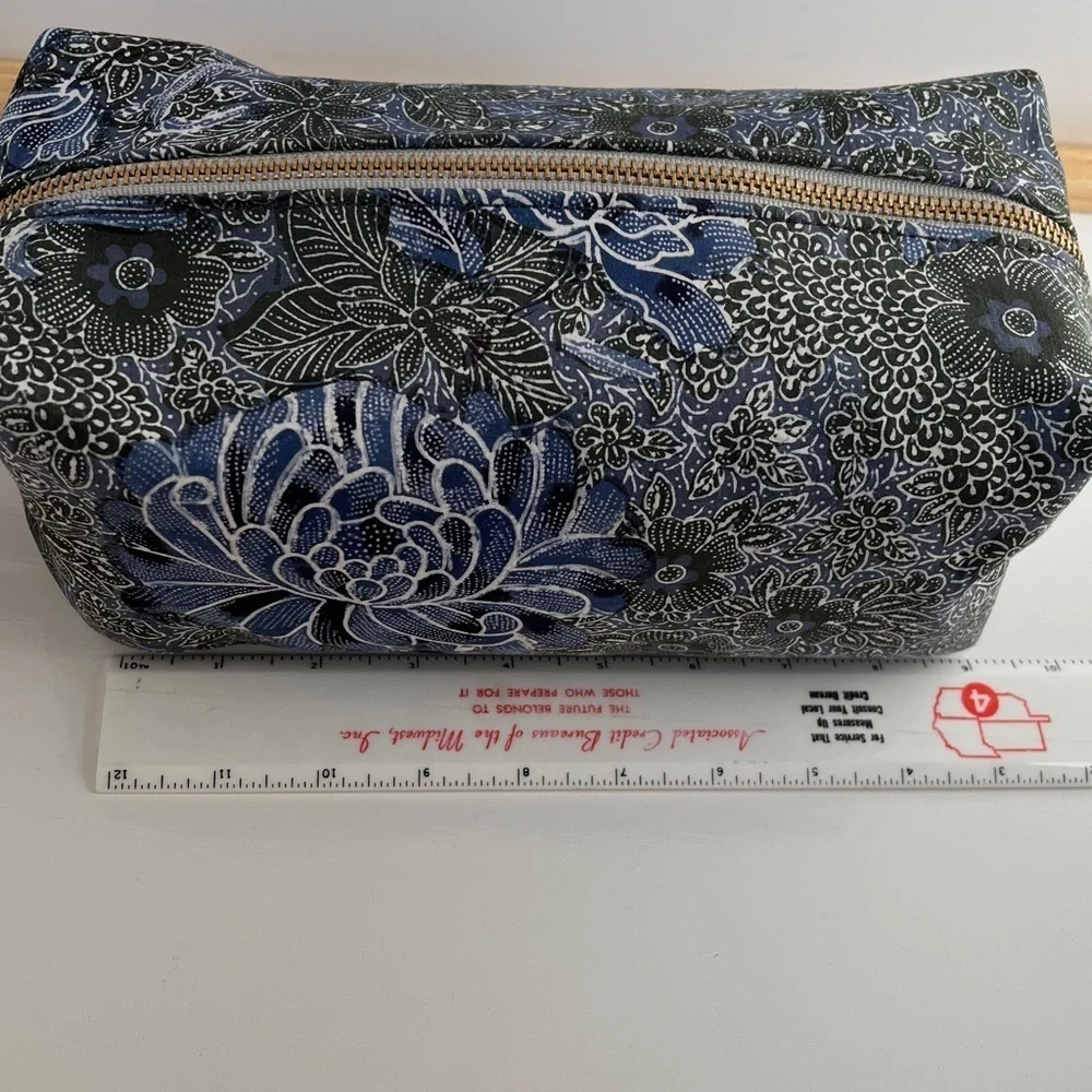 General Knot & Co. Canvas Floral Dopp Kit Travel Toiletry Bag